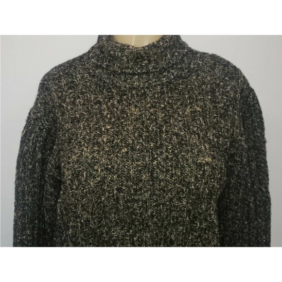Carole Little Pullover Turtleneck Sweater Cropped Size 14 - Picture 2 of 5